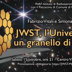 JWST, l’Universo in un granello di sabbia