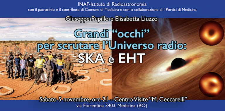Grandi “occhi” per scrutare l’Universo radio: SKA e EHT