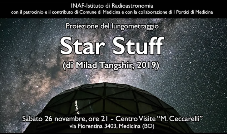 Proiezione del documentario “Star Stuff”